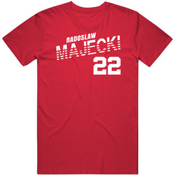 Radoslaw Majecki 22 Poland Soccer Team Player T Shirt Radoslaw Majecki 22 Poland Soccer Team Player T Shirt