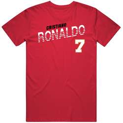 Cristiano Ronaldo 7 Portugal Soccer Team Player T Shirt Cristiano Ronaldo 7 Portugal Soccer Team Player T Shirt