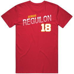 Sergio Reguilon 18 Spain Soccer Team Player T Shirt Sergio Reguilon 18 Spain Soccer Team Player T Shirt