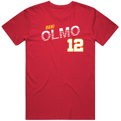Dani Olmo 12 Spain Soccer Team Player T Shirt Dani Olmo 12 Spain Soccer Team Player T Shirt