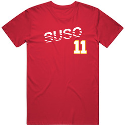 Suso 11 Spain Soccer Team Player T Shirt Suso 11 Spain Soccer Team Player T Shirt