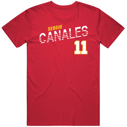 Sergio Canales 11 Spain Soccer Team Player T Shirt Sergio Canales 11 Spain Soccer Team Player T Shirt