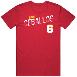 Dani Ceballos 6 Spain Soccer Team Player T Shirt Dani Ceballos 6 Spain Soccer Team Player T Shirt