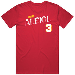 Raul Albiol 3 Spain Soccer Team Player T Shirt Raul Albiol 3 Spain Soccer Team Player T Shirt