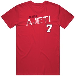 Albian Ajeti 7 Switzerland Soccer Team Player T Shirt Albian Ajeti 7 Switzerland Soccer Team Player T Shirt