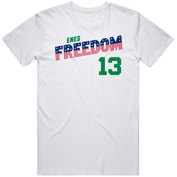 Enes Freedom 13 Favorite Player Basketball Us Citizen T Shirt