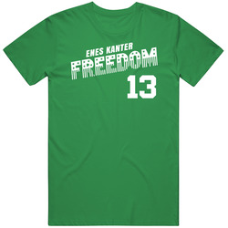 Enes Kanter Freedom 13 Favorite Player Basketball Name Change T Shirt