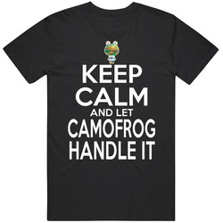 Camofrog Animal Crossing Keep Calm And Let Him Handle It T Shirt Camofrog Animal Crossing Keep Calm And Let Him Handle It T Shirt