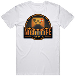 Night Life Crypto Currency T Shirt