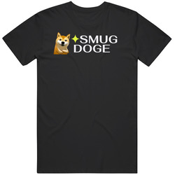 Smug Doge Crypto Currency T Shirt