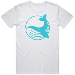 Blue Whale Crypto Currency T Shirt Blue Whale Crypto Currency T Shirt