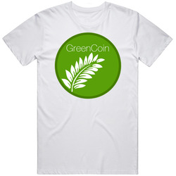 Greencoin Crypto Currency T Shirt Greencoin Crypto Currency T Shirt