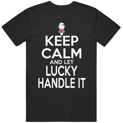 Lucky Animal Crossing Keep Calm And Let Him Handle It T Shirt Lucky Animal Crossing Keep Calm And Let Him Handle It T Shirt