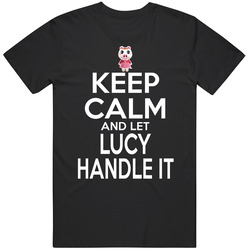 Lucy Animal Crossing Keep Calm And Let Her Handle It T Shirt Lucy Animal Crossing Keep Calm And Let Her Handle It T Shirt