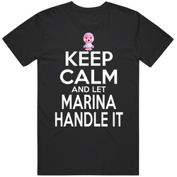Marina Animal Crossing Keep Calm And Let Her Handle It T Shirt Marina Animal Crossing Keep Calm And Let Her Handle It T Shirt