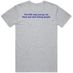 Cdc Says Lick People T Shirt Cdc Says Lick People T Shirt