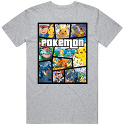 Pokemon Gta V Parody T Shirt Pokemon Gta V Parody T Shirt