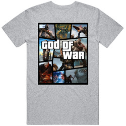 God Of War Gta V Parody T Shirt God Of War Gta V Parody T Shirt