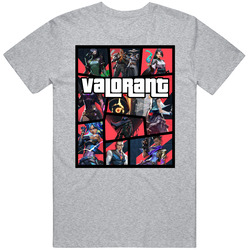 Valorant Gta V Parody T Shirt Valorant Gta V Parody T Shirt