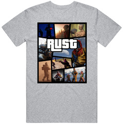 Rust Gta V Parody T Shirt Rust Gta V Parody T Shirt