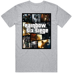 Rainbow Six Siege Gta V Parody T Shirt Rainbow Six Siege Gta V Parody T Shirt