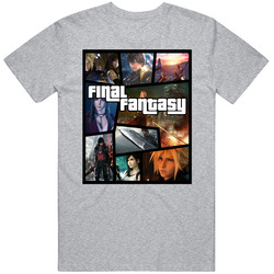 Final Fantasy Gta V Parody T Shirt Final Fantasy Gta V Parody T Shirt