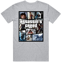 Assassins Creed Gta V Parody T Shirt Assassins Creed Gta V Parody T Shirt