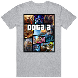 Dota 2 Gta V Parody T Shirt Dota 2 Gta V Parody T Shirt
