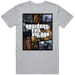 Resident Evil Village Gta V Parody T Shirt Resident Evil Village Gta V Parody T Shirt