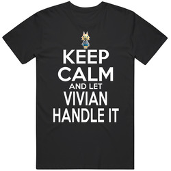 Vivian Animal Crossing Keep Calm And Let Her Handle It T Shirt Vivian Animal Crossing Keep Calm And Let Her Handle It T Shirt