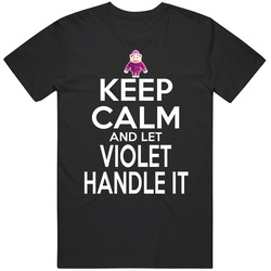 Violet Animal Crossing Keep Calm And Let Her Handle It T Shirt Violet Animal Crossing Keep Calm And Let Her Handle It T Shirt