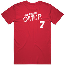 Abdulkadir Omur 7 Turkey Soccer Team Player T Shirt Abdulkadir Omur 7 Turkey Soccer Team Player T Shirt
