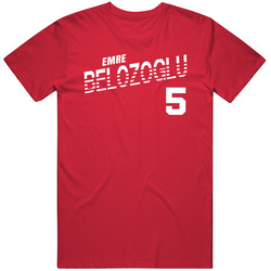 Emre Belozoglu 5 Turkey Soccer Team Player T Shirt Emre Belozoglu 5 Turkey Soccer Team Player T Shirt