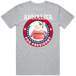 Annalisa For President Animal Crossing T Shirt