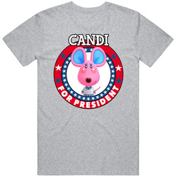 Candi For President Animal Crossing T Shirt