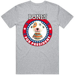 Bones For President Animal Crossing T Shirt