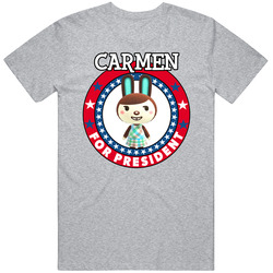 Carmen Rabbit For President Animal Crossing T Shirt