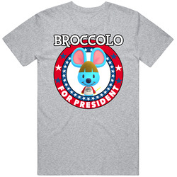 Broccolo For President Animal Crossing T Shirt