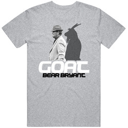 Bear Bryant Football Coach Goat T Shirt