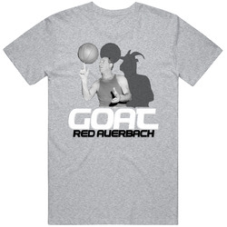 Red Auerbach Basketball Coach Goat T Shirt