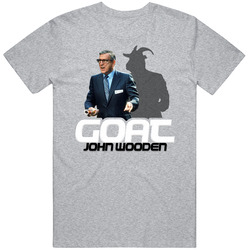 John Wooden Basketball Coach Goat T Shirt