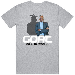 Bill Russell Basketball Coach Goat T Shirt