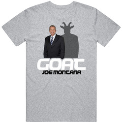 Joe Montana Football Coach Goat T Shirt