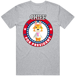 Chief For President Animal Crossing T Shirt
