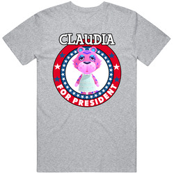 Claudia For President Animal Crossing T Shirt