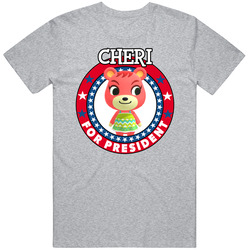 Cheri For President Animal Crossing T Shirt