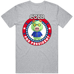 Cobb For President Animal Crossing T Shirt