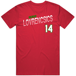 Gergo Lovrencsics Hungary Soccer Team Player T Shirt