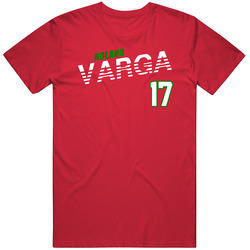 Roland Varga Hungary Soccer Team Player T Shirt