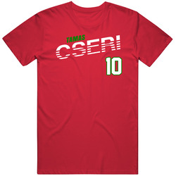 Tamas Cseri Hungary Soccer Team Player T Shirt